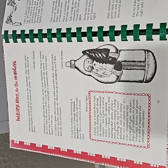 Old Fashioned Country Christmas Cook book - Picture 4 of 12